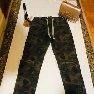 army green jeans-worn once